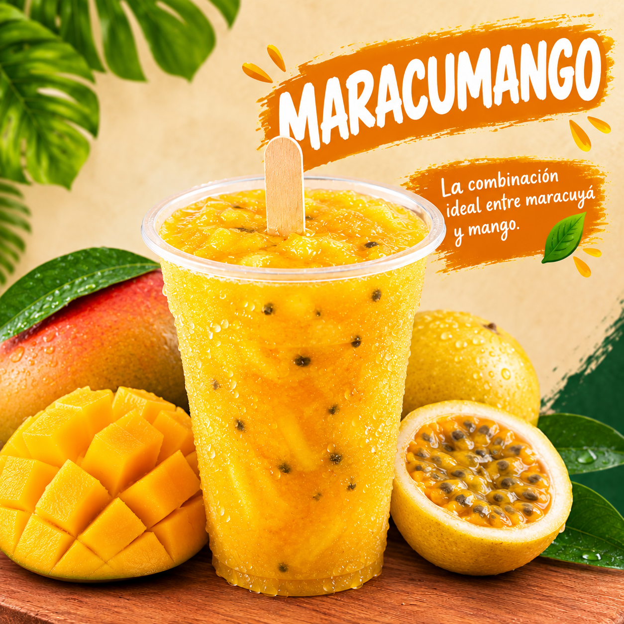 Helado refrescante